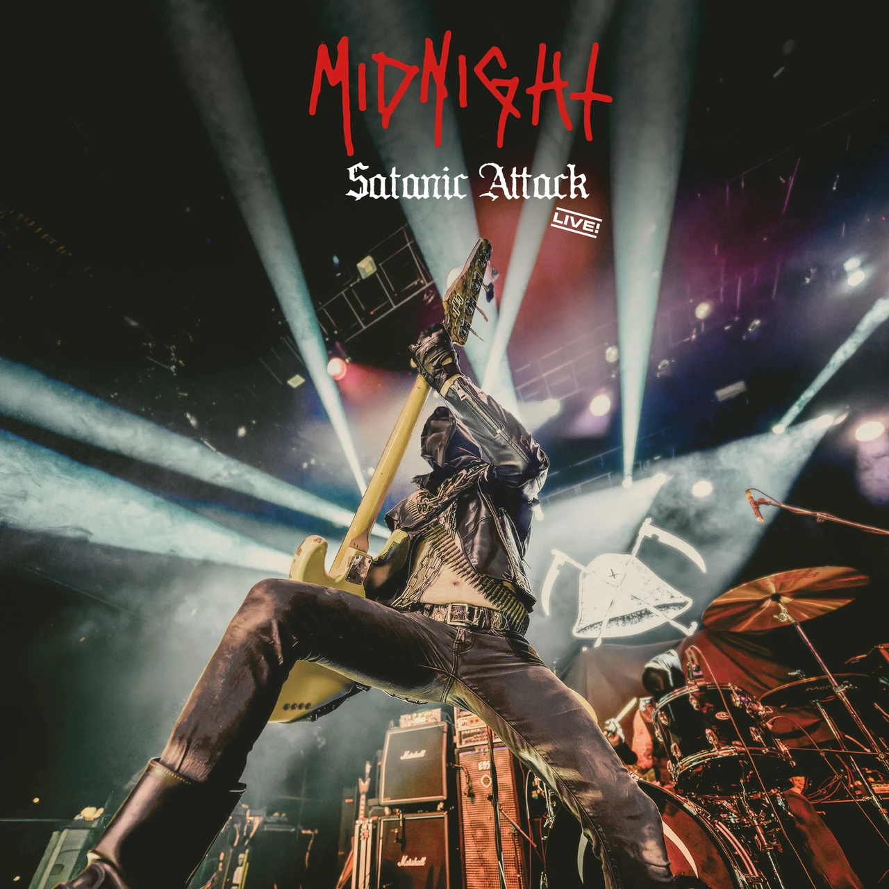 PRE-ORDER - Midnight 'Satanic Attack Live' CD Jewel Case - RELEASE DATE 6th November 2026