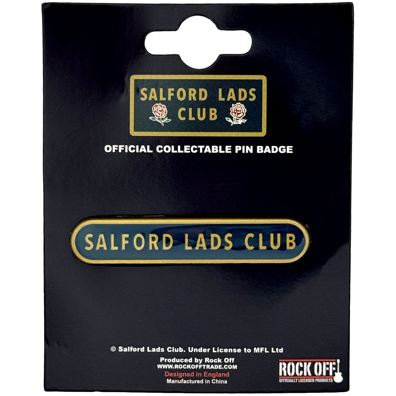 Salford Lads Club 'Logo' Pin Badge