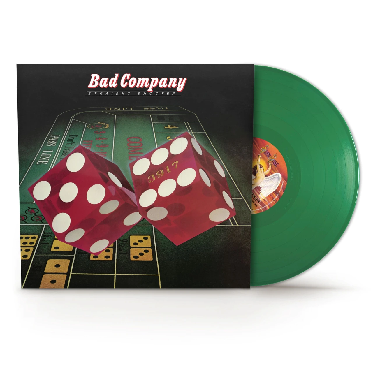 PRE-ORDER - Bad Company 'Straight Shooter' (National Album Day) LP Opaque Evergreen Vinyl - RELEASE DATE 17th October 2026
