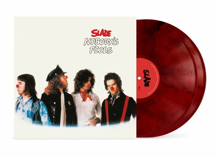 PRE-ORDER - Slade 'Nobody's Fools (Expanded Edition)' (National Album Day) 2LP Scarlet Marble Vinyl - RELEASE DATE 17th October 2026