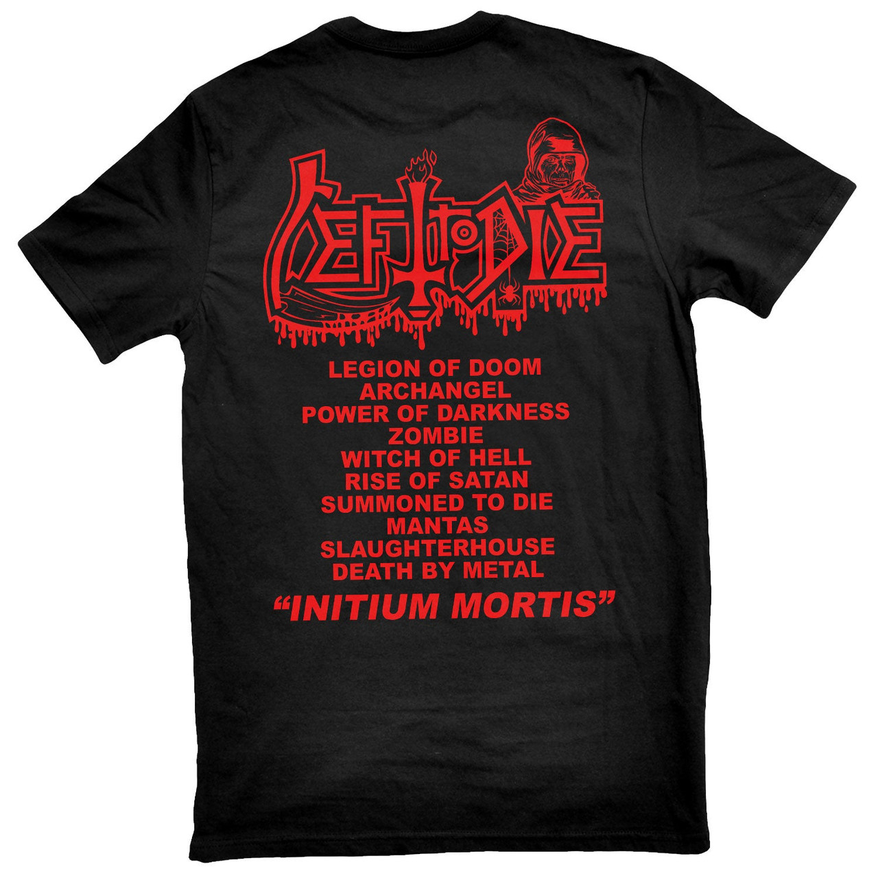 Left To Die 'Initium Mortis' (Black) T-Shirt - US Import