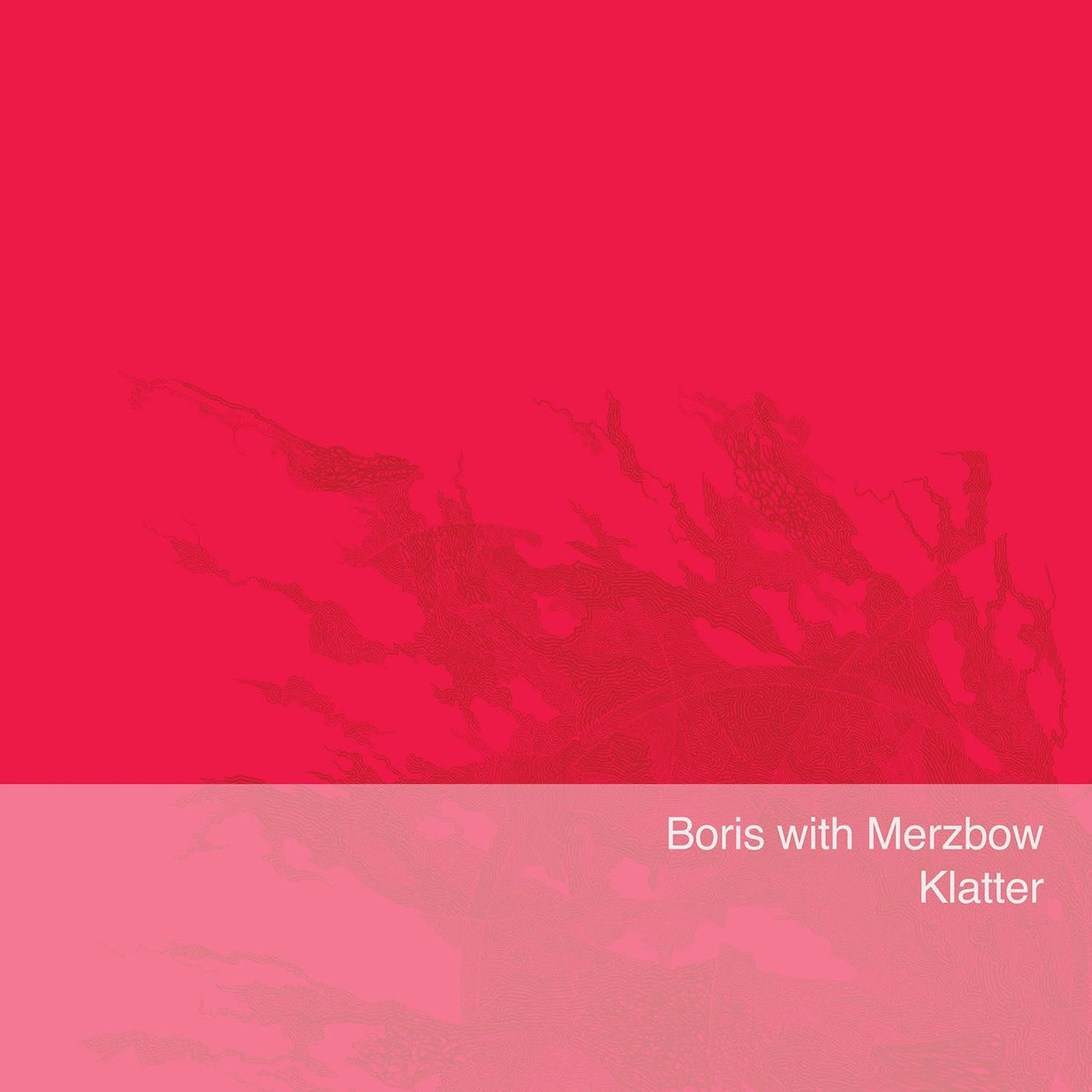 Boris With Merzbow 'Klatter' LP Neon Pink Vinyl