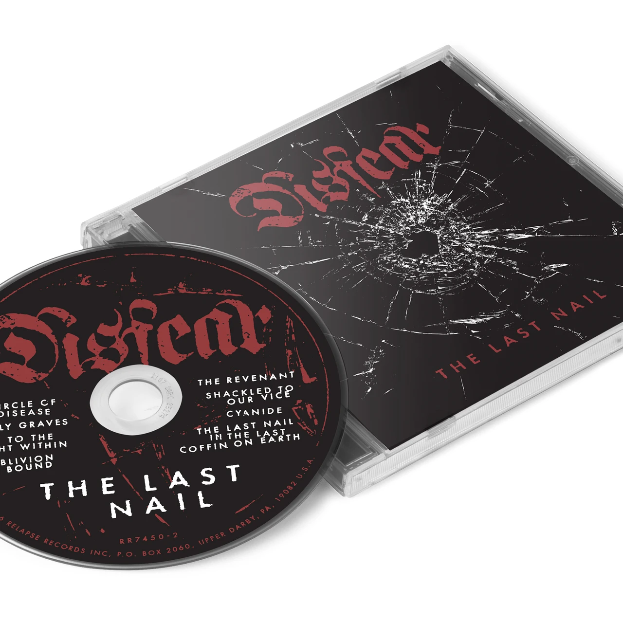 PRE-ORDER - Disfear 'The Last Nail' CD - RELEASE DATE 20th November 2026