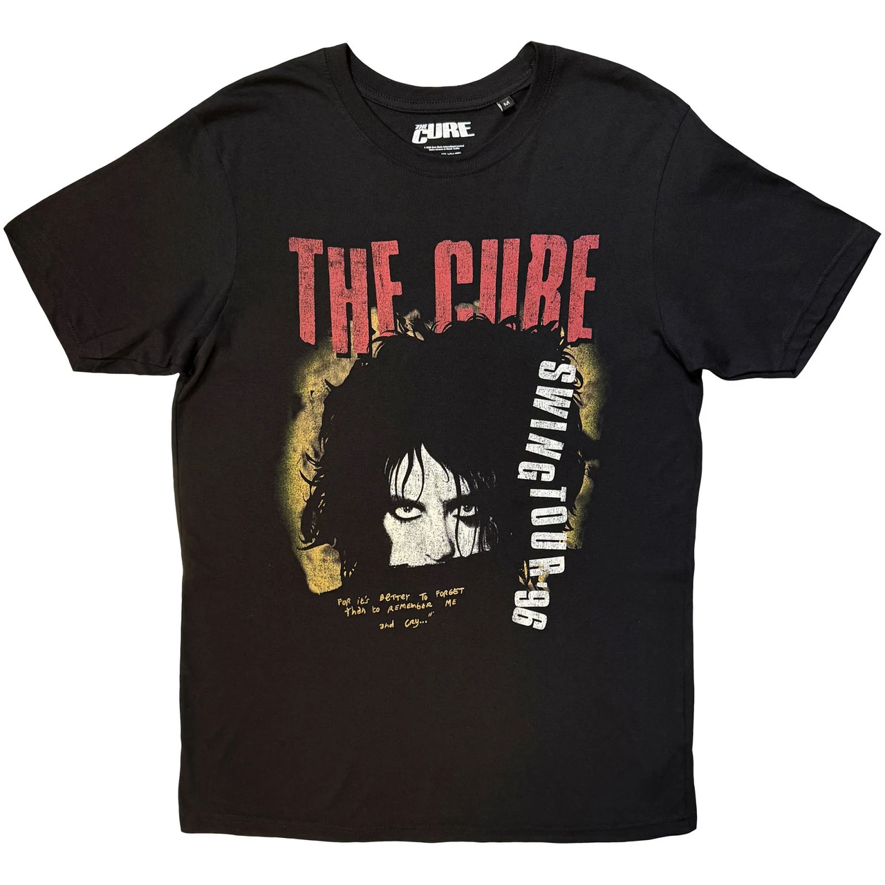 The Cure 'Swing Tour '96' (Black) T-Shirt