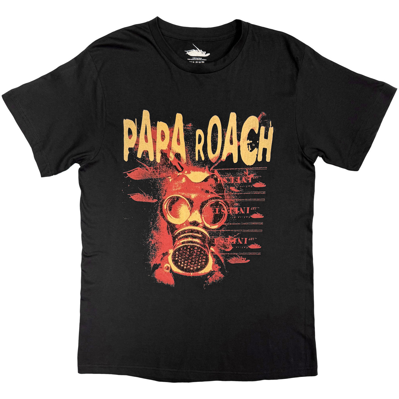 Papa Roach 'Infest' (Black) T-Shirt