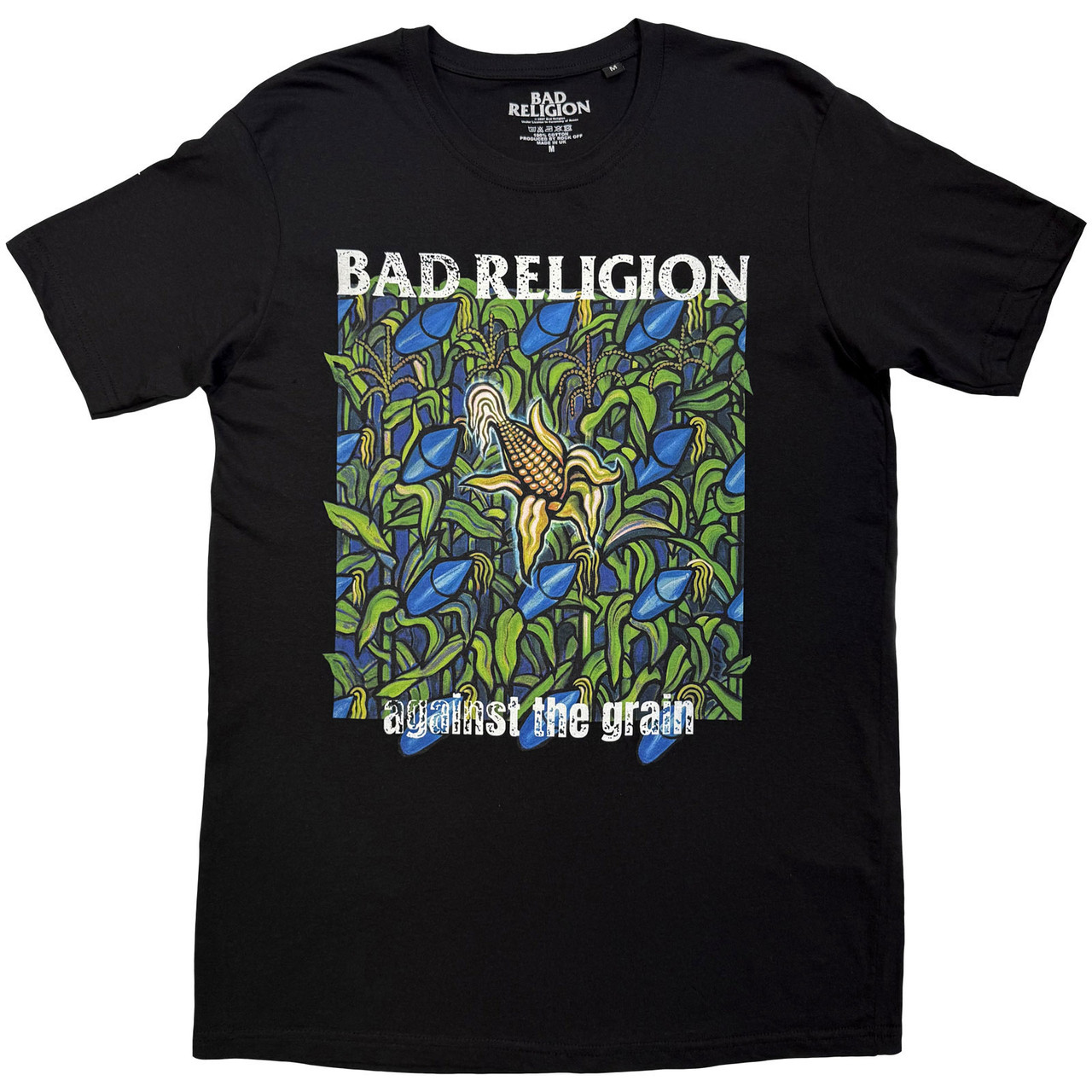 Bad Religion 'Against The Grain' (Black) T-Shirt