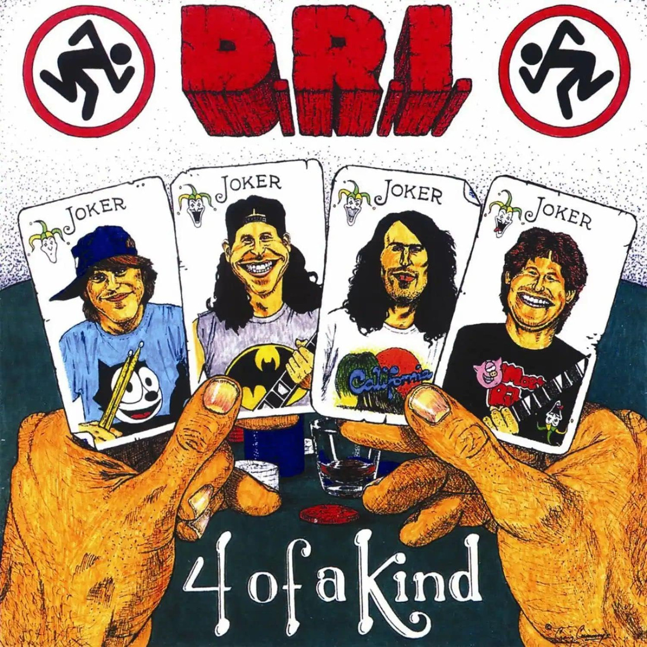 Dirty Rotten Imbeciles '4 of A Kind' CD Jewel Case