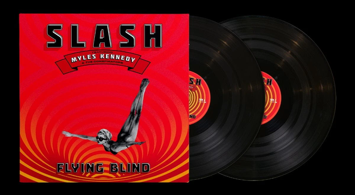 PRE-ORDER - Slash feat. Myles Kennedy and The Conspirators 'Flying Blind' 2LP Black Vinyl - RELEASE DATE 26th February 2026