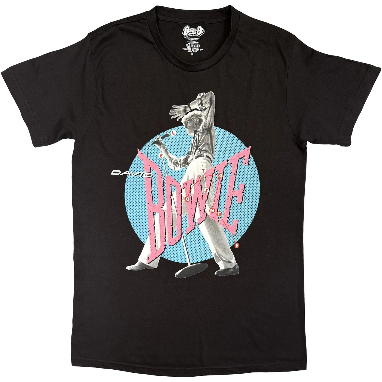David Bowie 'Let's Dance' (Black) T-Shirt
