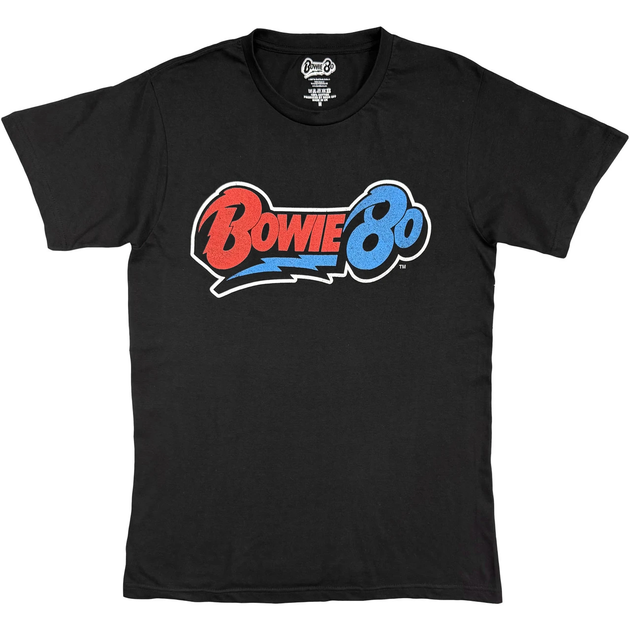 David Bowie '80 Logo' (Black) T-Shirt