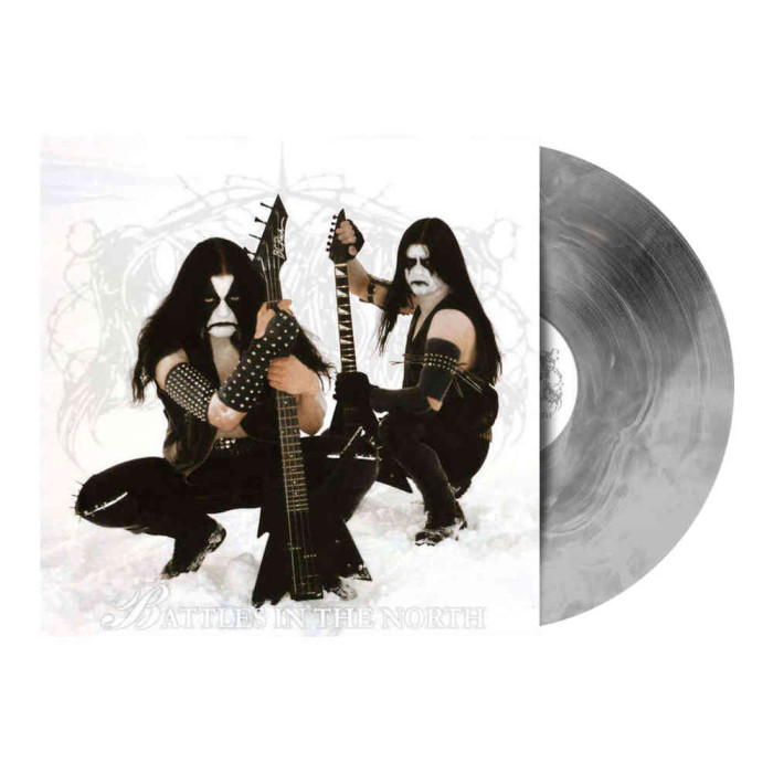 Immortal 'Battles In The North' LP Clear White Galaxy Vinyl