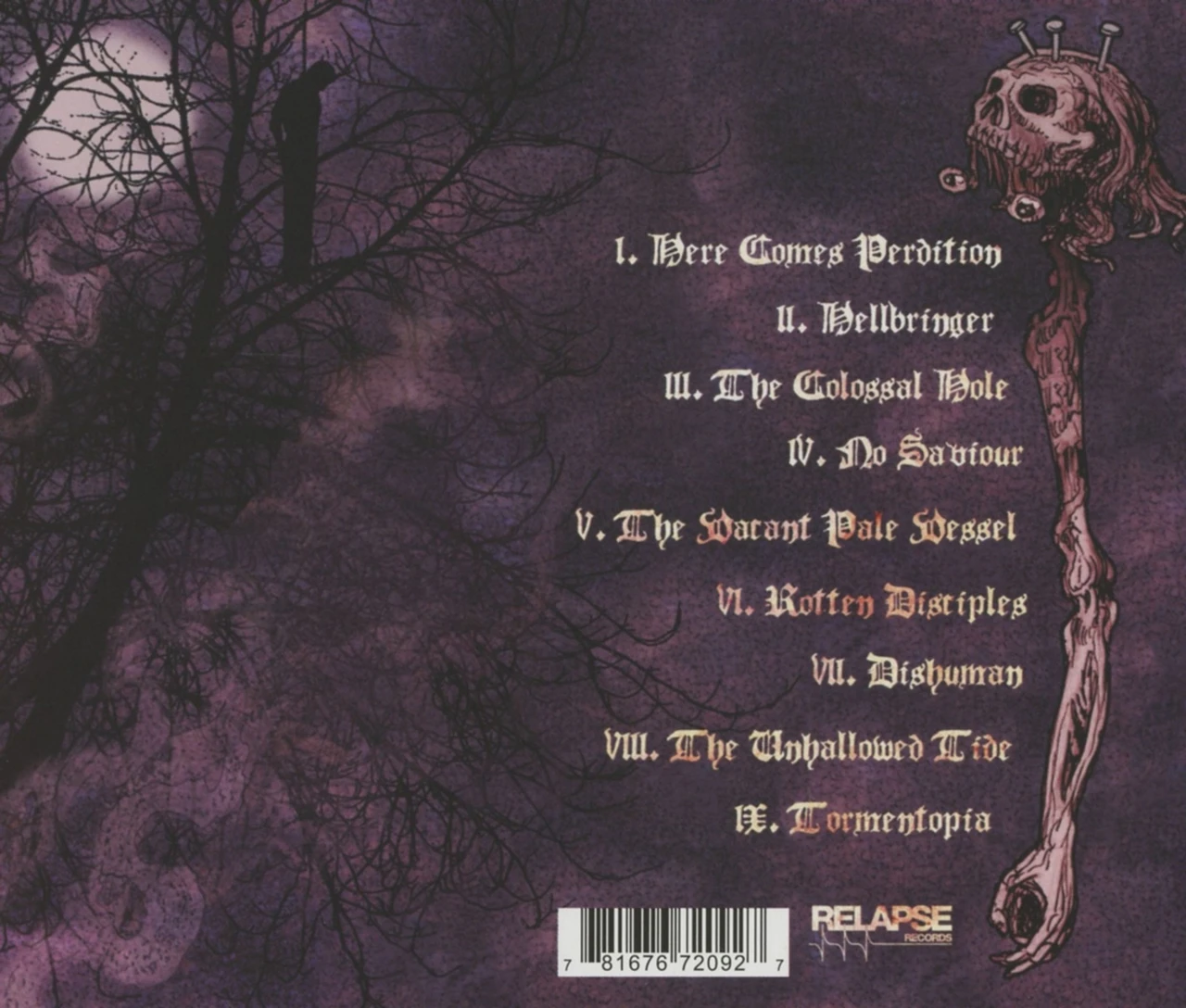 Coffins 'The Fleshland' CD