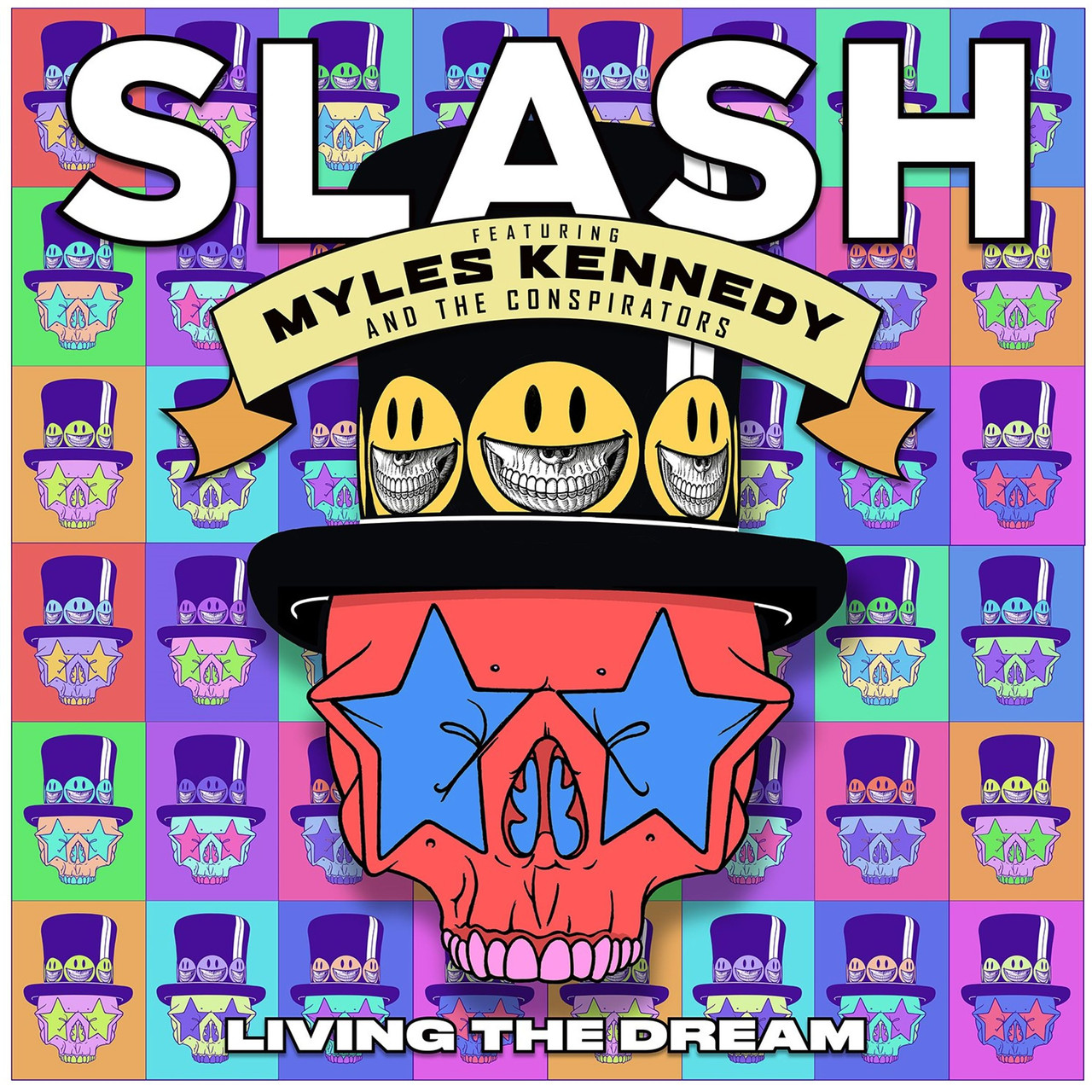 PRE-ORDER - Slash feat. Myles Kennedy & The Conspirators 'Living the Dream' 2LP Red Vinyl - RELEASE DATE 30th October 2026