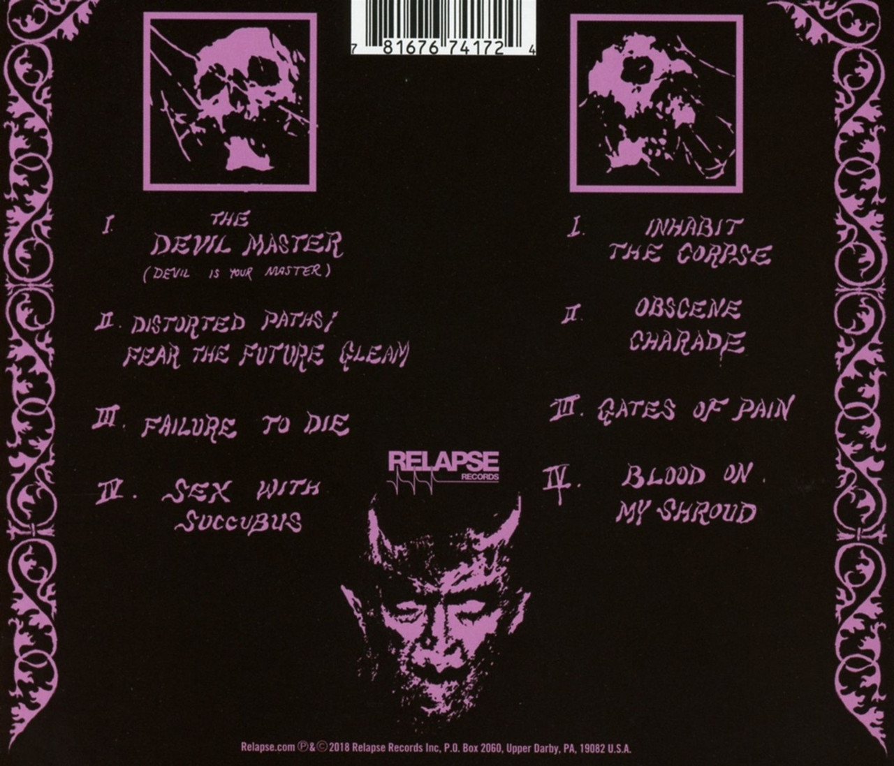 Devil Master 'Manifestations' CD
