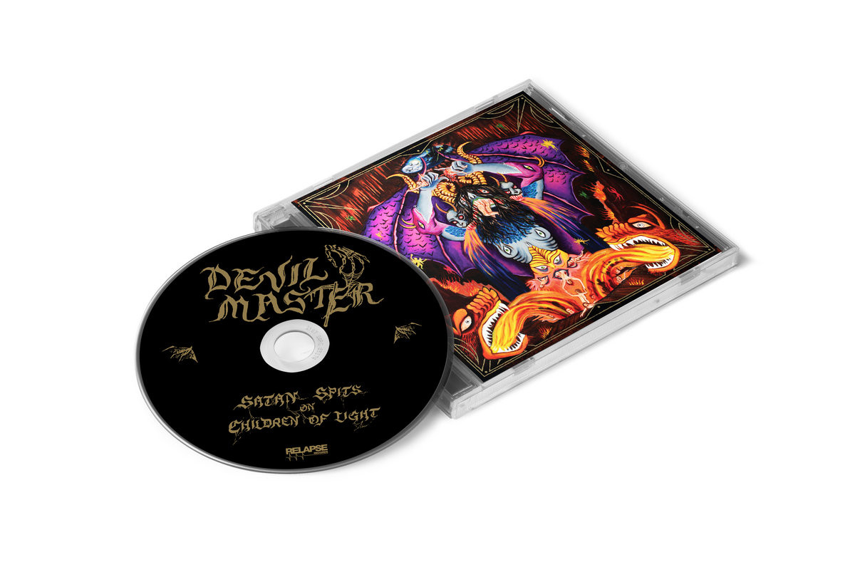 Devil Master 'Satan Spits on Children of Light' CD