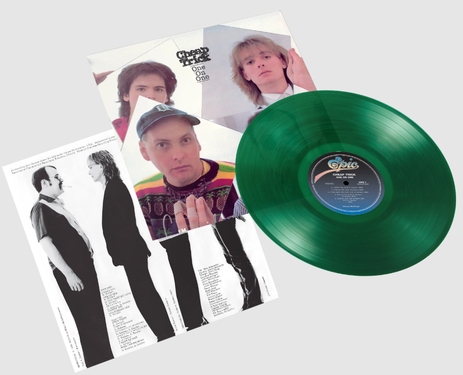 PRE-ORDER - Cheap Trick 'One On One' LP Translucent Green Vinyl - RELEASE DATE 11th December 2026