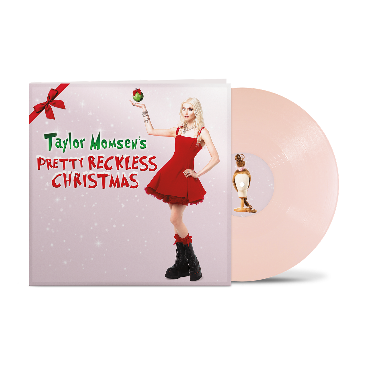 PRE-ORDER - The Pretty Reckless 'Taylor Momsen's Pretty Reckless Christmas' LP Baby Pink Vinyl - RELEASE DATE 4th December 2026
