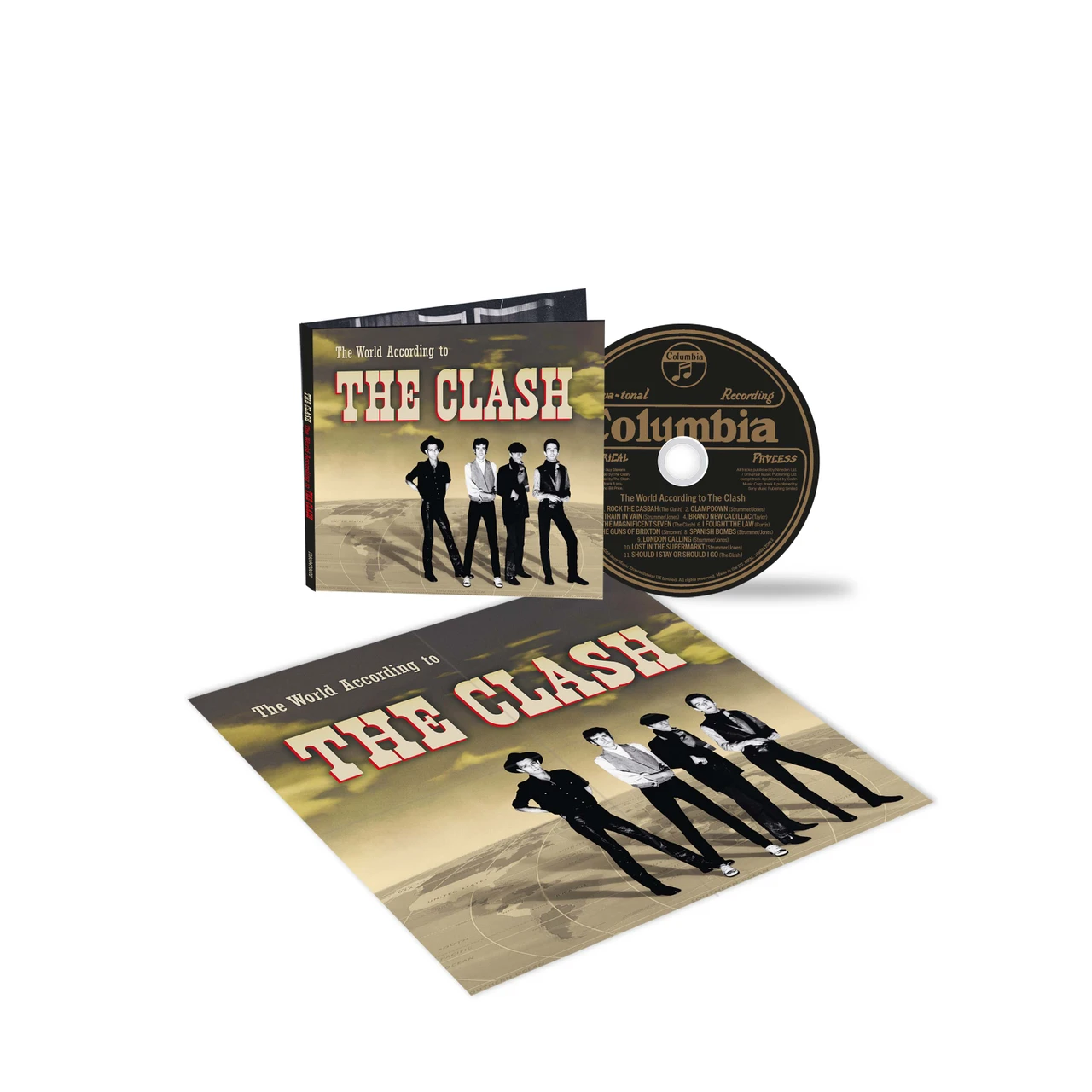 PRE-ORDER - The Clash 'The World According To The Clash' CD Softpack  - RELEASE DATE 13th November 2026