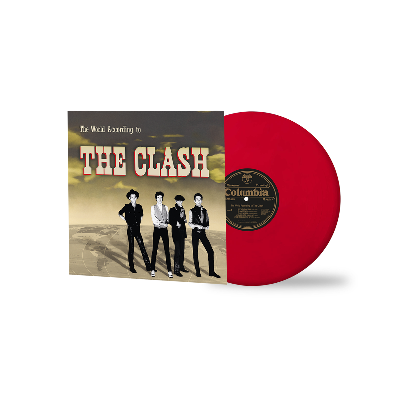 PRE-ORDER - The Clash 'The World According To The Clash' LP Red Vinyl - RELEASE DATE 13th November 2026