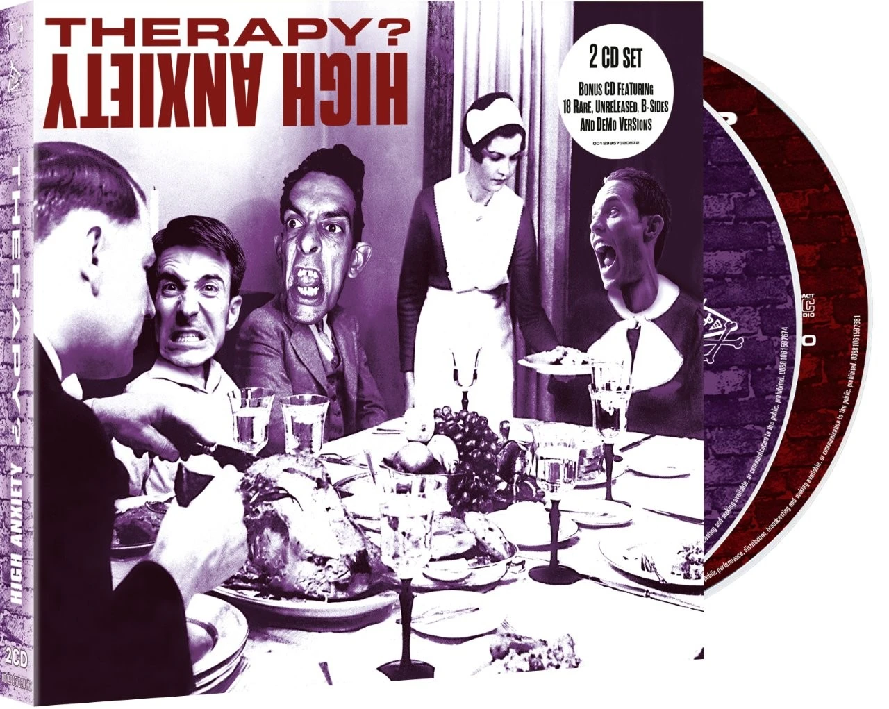 PRE-ORDER - Therapy? 'High Anxiety' 2CD - RELEASE DATE 20th November 2026
