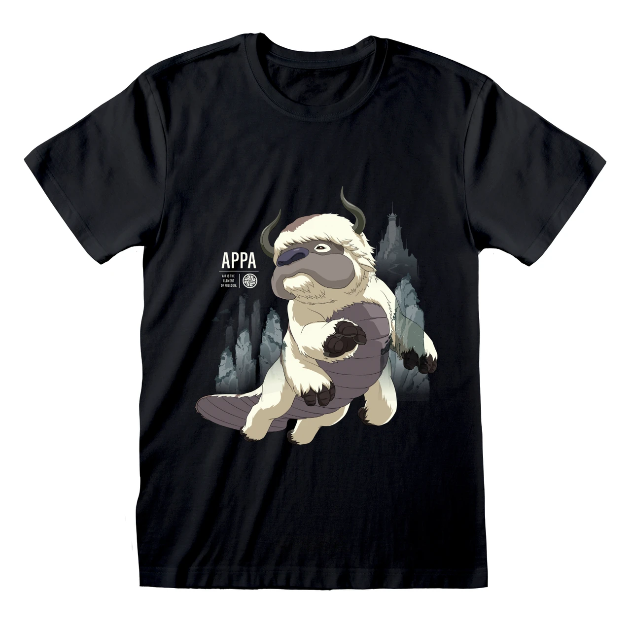 Nickelodeon 'Sky Bison' (Black) T-Shirt