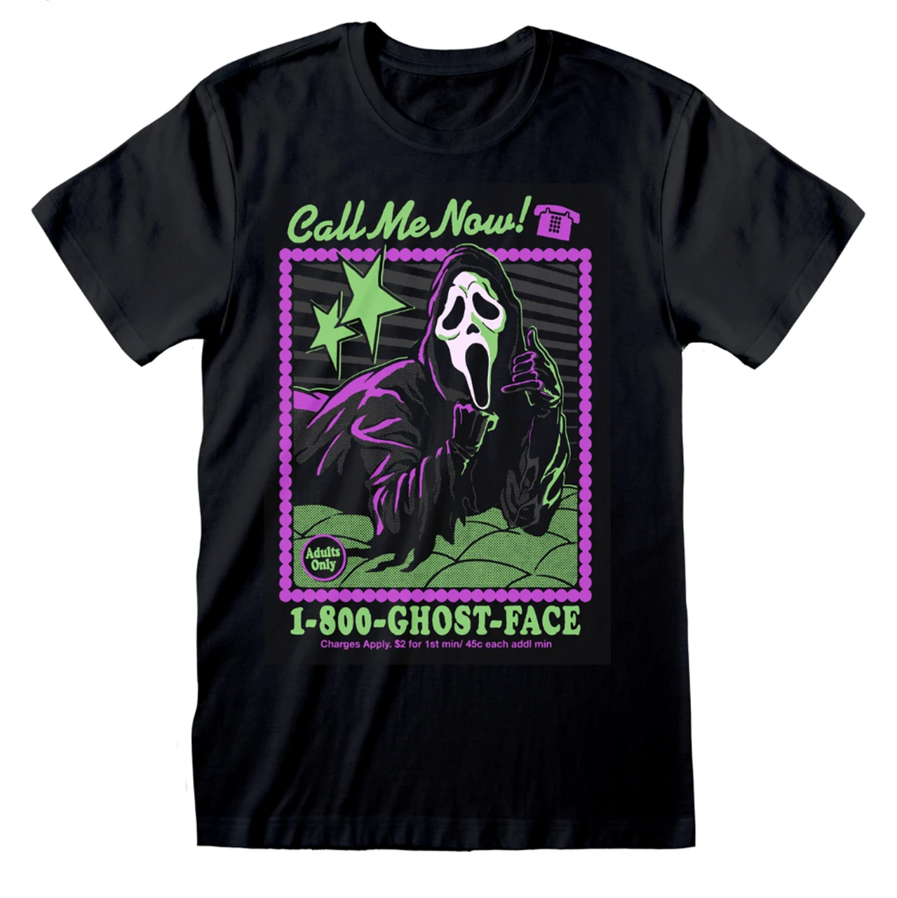 Steven Rhodes 'Ghostface x SR 1800' (Black) T-Shirt
