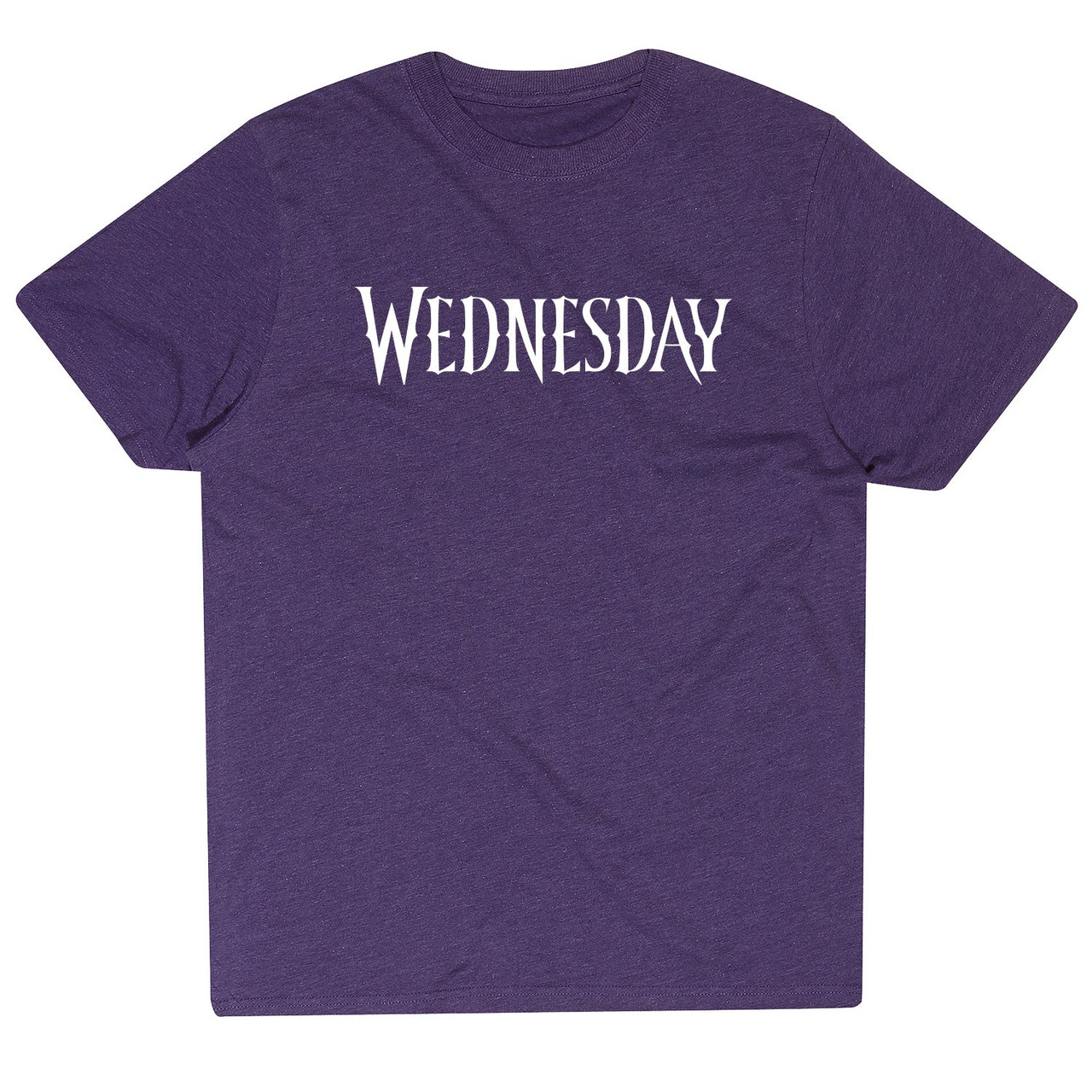 Wednesday 'Logo' (Heather Purple) T-Shirt