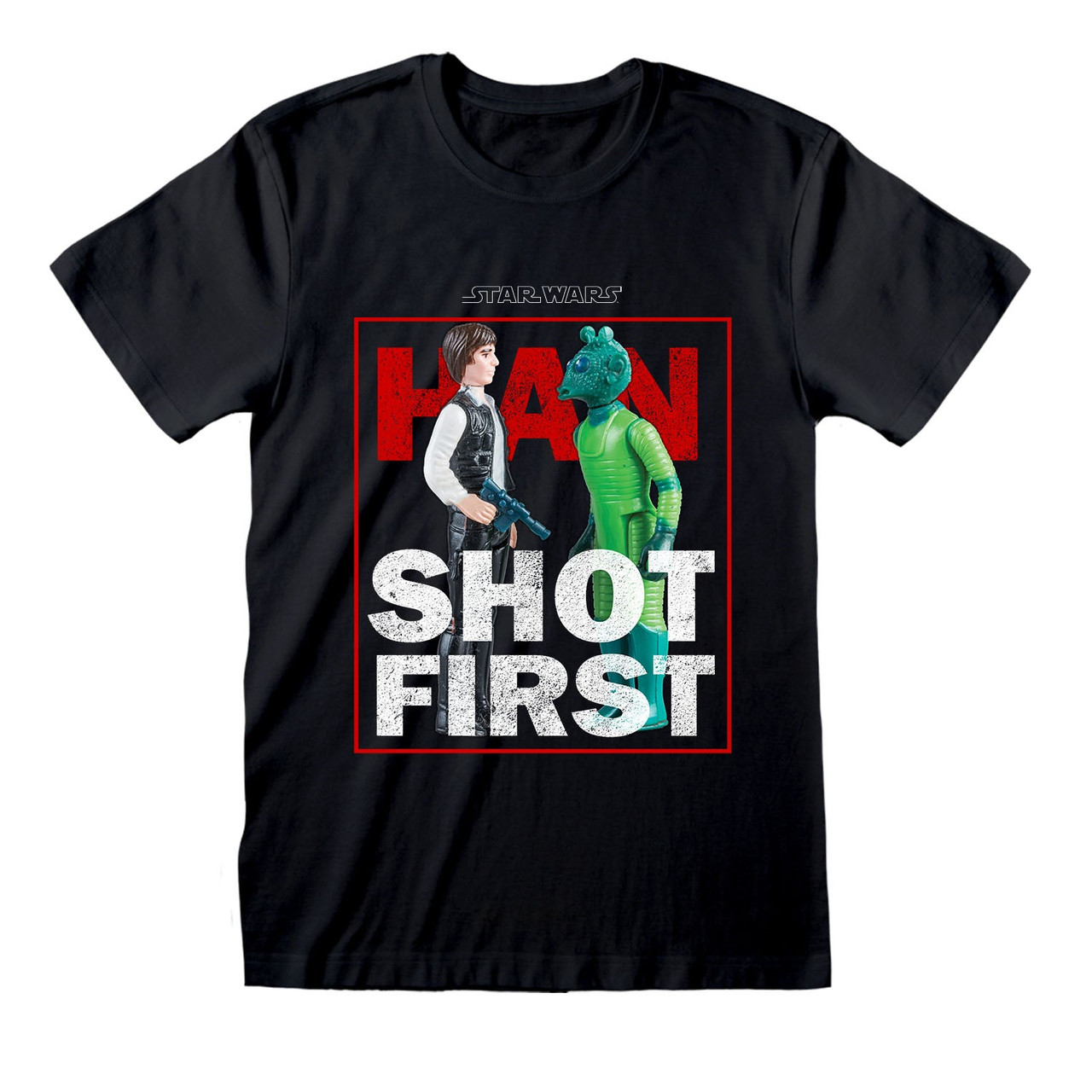 Star Wars 'Han Shot First' (Black) T-Shirt