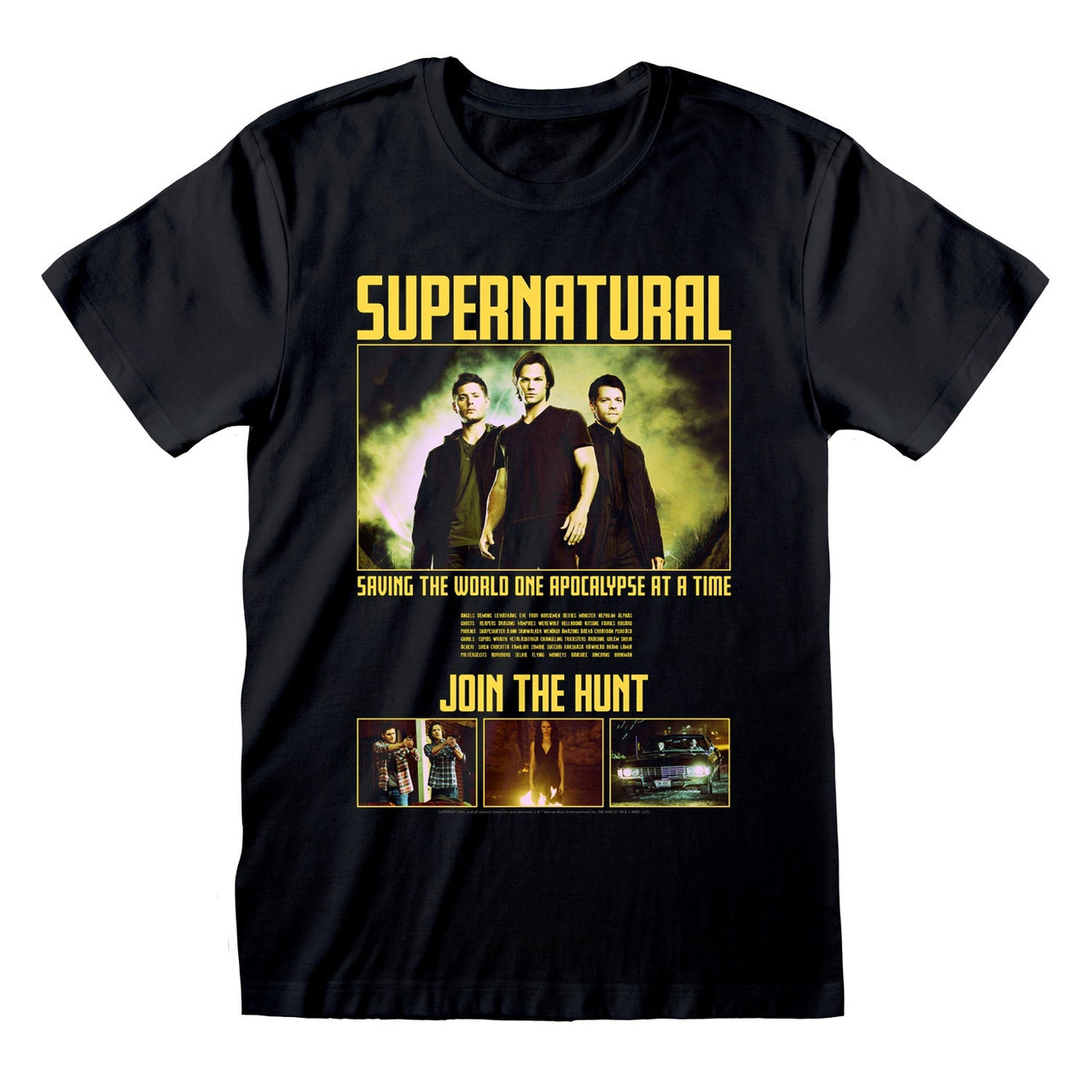Supernatural 'Join The Hunt' (Black) T-Shirt