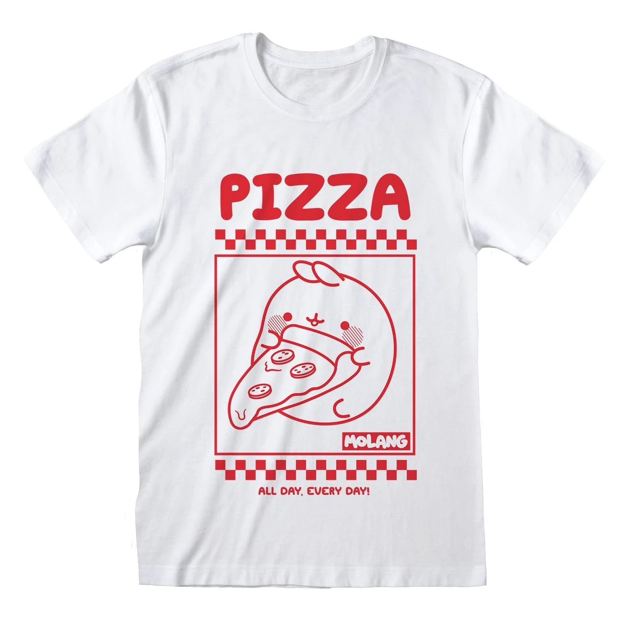 Molang 'Pizza Box' (White) T-Shirt
