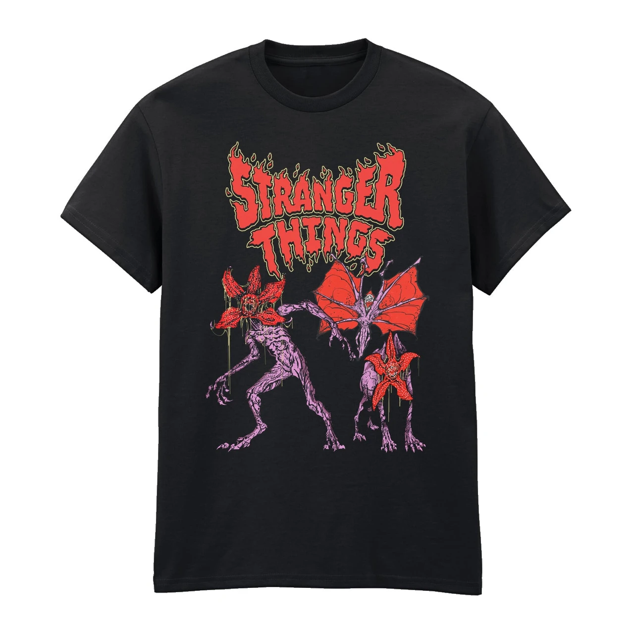 Stranger Things 'Demobeasts' (Black) T-Shirt