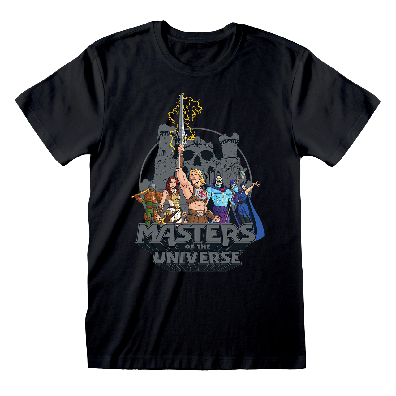 He-Man & The Masters of the Universe '2026 Movie - Group Pose' (Black) T-Shirt