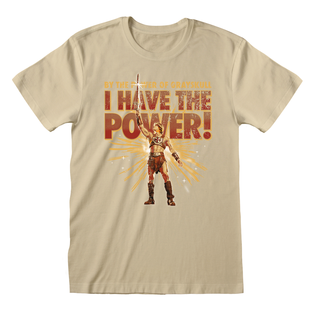 He-Man & The Masters of the Universe '2026 Movie - Have The Power' (Ecru) T-Shirt