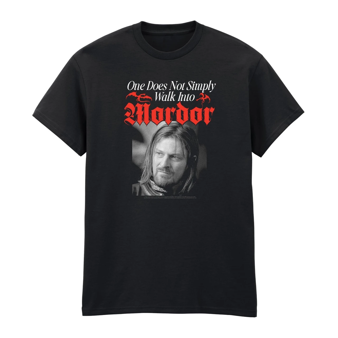 Lord Of The Rings 'Mordor' (Black) T-Shirt