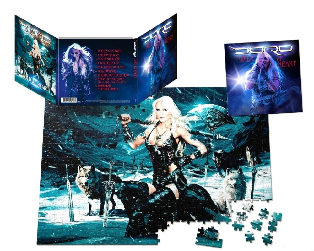 PRE-ORDER - Doro 'Wild At Heart' CD Box Set w/ Puzzle - RELEASE DATE 11th December 2026