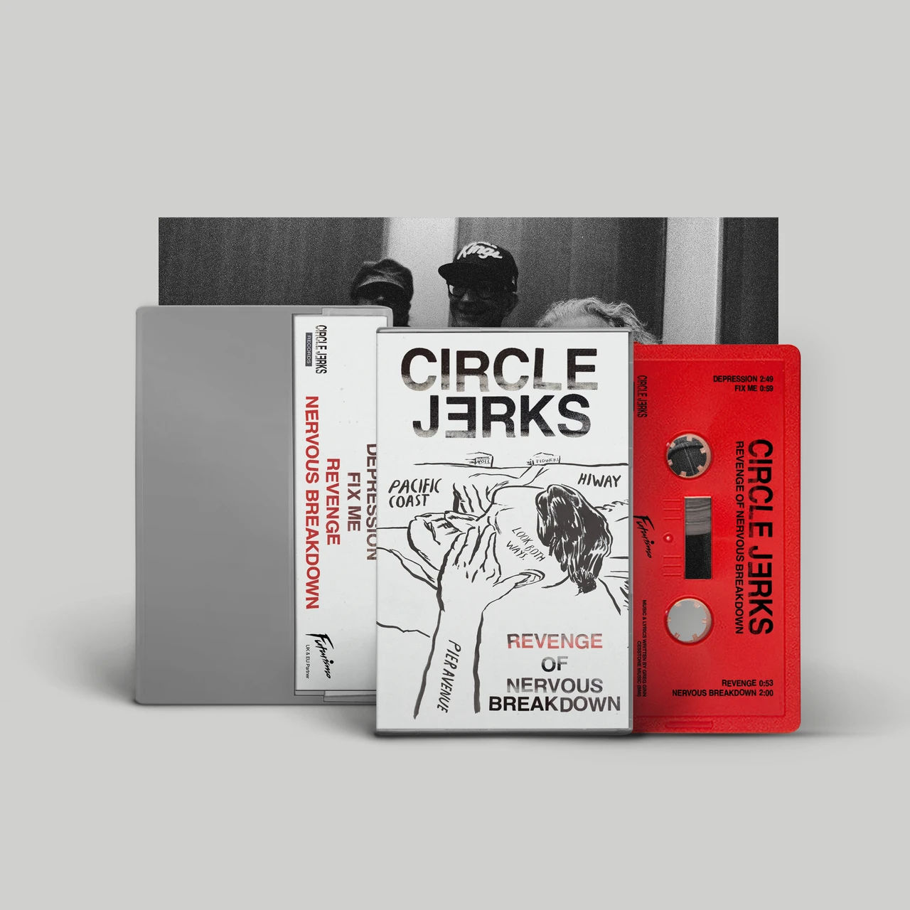 PRE-ORDER - Circle Jerks 'Revenge of Nervous Breakdown' Cassette - RELEASE DATE 20th November 2026