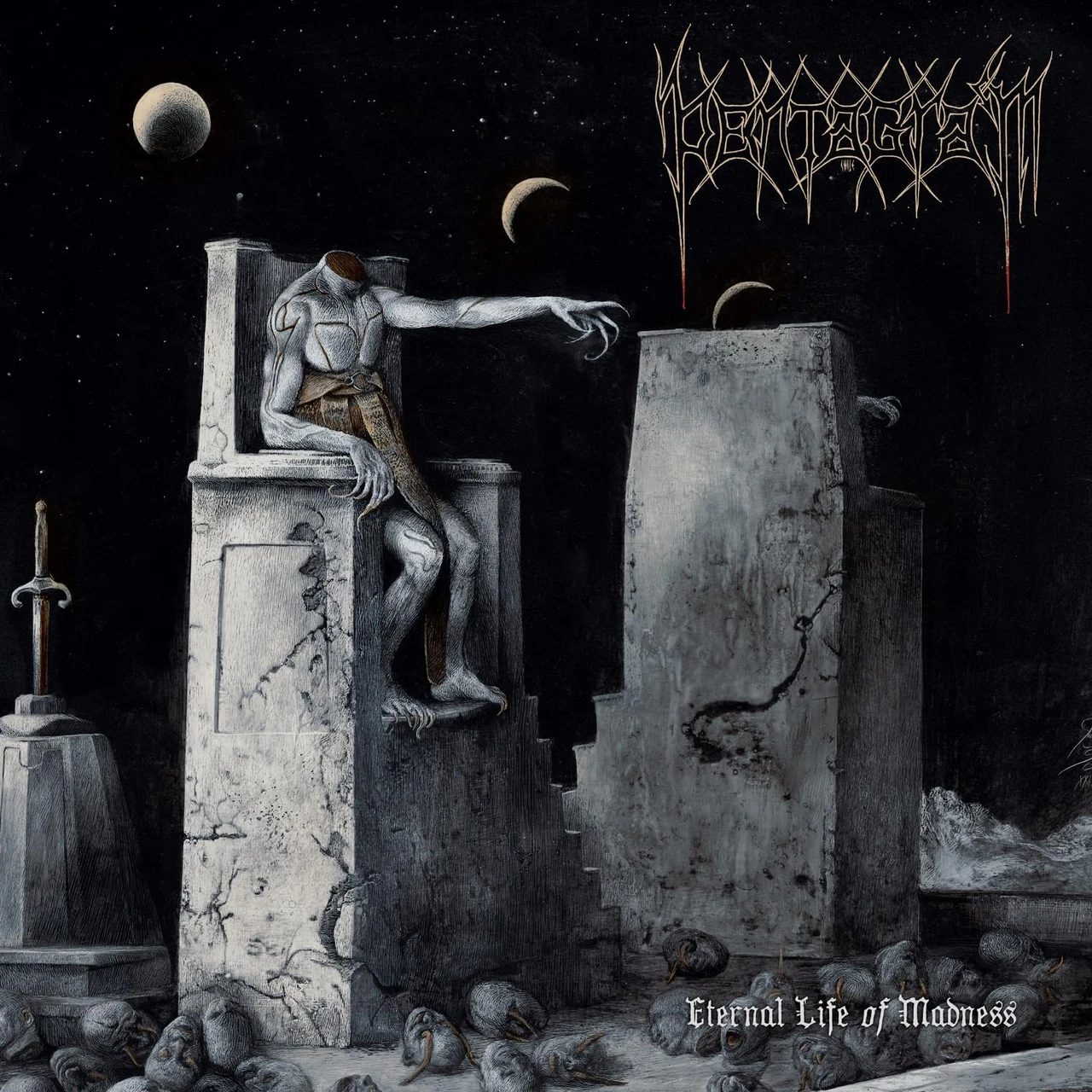 Pentagram Chile 'Eternal Life of Madness' 2LP Marbled Vinyl