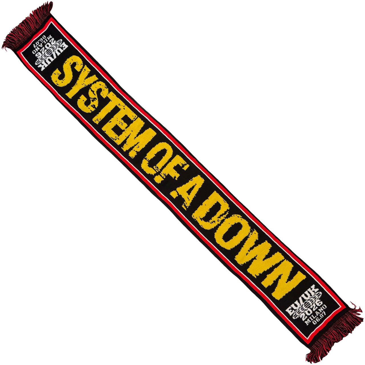 System of a Down 'Milan Event Tour '26' Ex-Tour Scarf