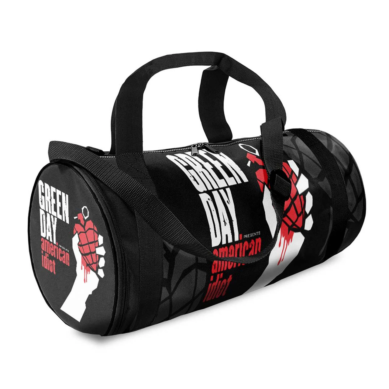 Green Day 'American Idiot Black' Rocksax Duffle Bag