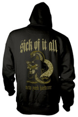Sick Of It All 'Panther' Pull Over Hoodie Sick Of It All 'Panther' Pull Over Hoodie