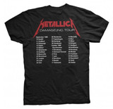 Metallica 'MOP European Tour 86' T-Shirt