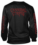 Cannibal Corpse 'Butchered At Birth Explicit' (Black) Long Sleeve Shirt