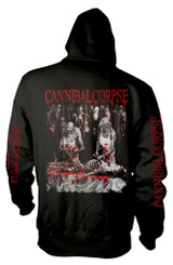 Cannibal Corpse 'Butchered At Birth Explicit' (Black) Pull Over Hoodie