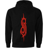 Slipknot 'Splatter' (Black) Pull Over Hoodie