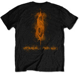 Slipknot 'WANYK Orange' (Black) T-Shirt