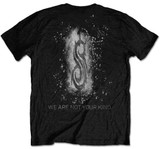 Slipknot 'WANYK White Splatter' (Black) T-Shirt