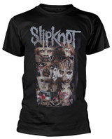 Slipknot 'Sketch Boxes' (Negro) Camiseta - ¡NUEVO Y OFICIAL