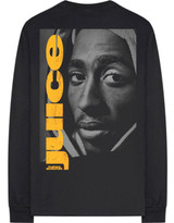 Tupac 'Juice Respect Power' (Black) Long Sleeve Shirt
