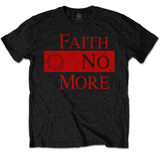Faith No More 'Logo Star' (Black) T-Shirt