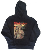 Slipknot 'Burn Me Away' (Grey) Zip Up Hoodie